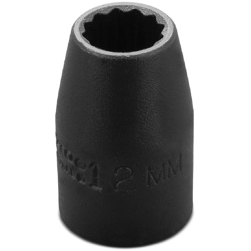 ‎Proto 1/2″ Drive Thin Wall Impact Socket 12 mm - 12 Point - Industrial Tool & Supply