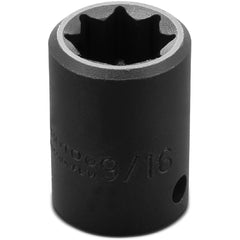 ‎Proto 1/2″ Drive Impact Socket 9/16″ - 8 Point - Industrial Tool & Supply