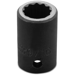 ‎Proto 1/2″ Drive Impact Socket 9/16″ - 12 Point - Industrial Tool & Supply