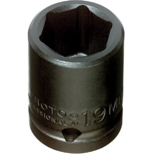 ‎Proto 1/2″ Drive Impact Socket 9 mm - 6 Point - Industrial Tool & Supply