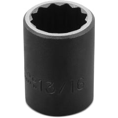 ‎Proto 1/2″ Drive Impact Socket 13/16″ - 12 Point - Industrial Tool & Supply