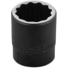 ‎Proto 1/2″ Drive Thin Wall Impact Socket 30 mm - 12 Point - Industrial Tool & Supply