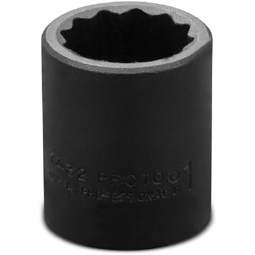 ‎Proto 1/2″ Drive Impact Socket 1″ - 12 Point - Industrial Tool & Supply