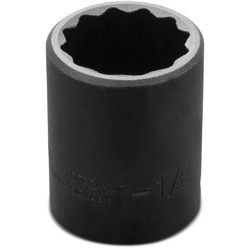 ‎Proto 1/2″ Drive Impact Socket 1-1/8″ - 12 Point - Industrial Tool & Supply