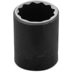 ‎Proto 1/2″ Drive Impact Socket 1-1/8″ - 12 Point - Industrial Tool & Supply