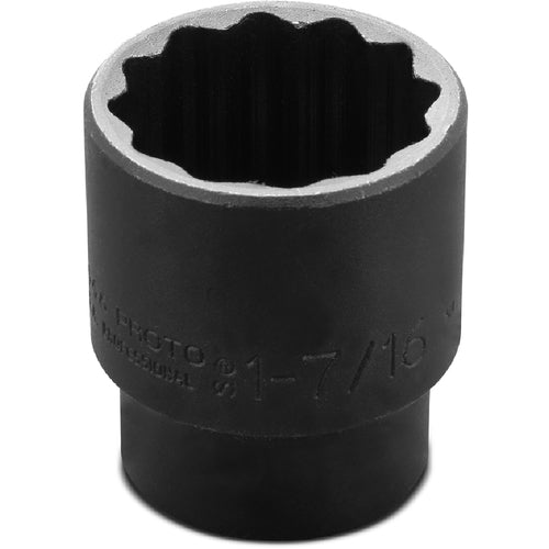 ‎Proto 1/2″ Drive Impact Socket 1-7/16″ - 12 Point - Industrial Tool & Supply