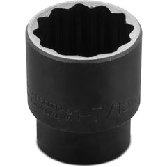 ‎Proto 1/2″ Drive Impact Socket 1-7/16″ - 12 Point - Industrial Tool & Supply