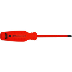 Proto VDE Insulated Phillips Screwdriver- #2 × 5″ - Industrial Tool & Supply