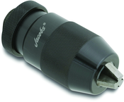.039 - .512" Capacity - 6JT Mount - HD Plain Keyless Drill Chuck - Industrial Tool & Supply