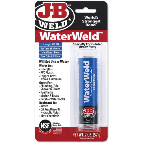 J-B Weld WaterWeld Epoxy Putty - Industrial Tool & Supply