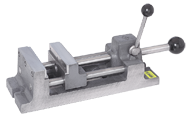 Cam Action Drill Press Vise - SV-8" Jaw Width - Industrial Tool & Supply