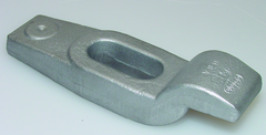 203mm Tapped Gooseneck Clamp Forged Strap - Industrial Tool & Supply