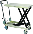 SLT-660F, Scissor Lift Table With Folding Handle - Industrial Tool & Supply
