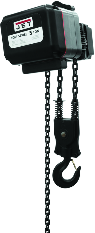 5AEH-34-15, 5-Ton VFD Electric Hoist 3-Phase with 15' Lift - Industrial Tool & Supply