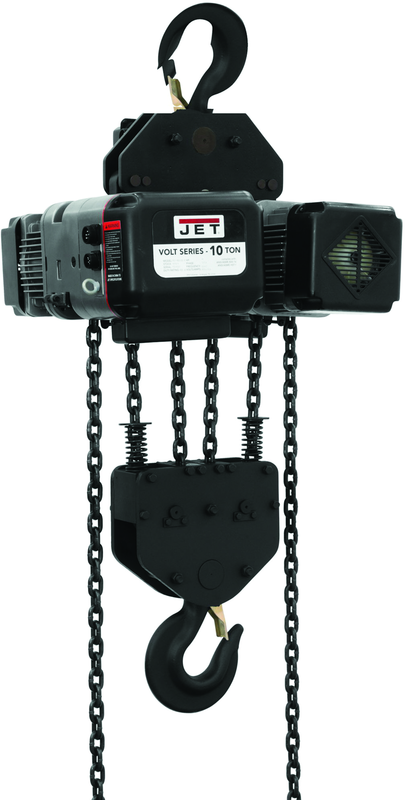 10AEH-34-15, 10-Ton VFD Electric Hoist 3-Phase with 15' Lift - Industrial Tool & Supply