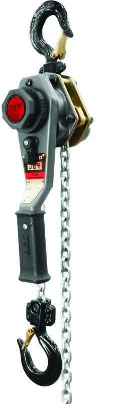 JLH Series 1 Ton Lever Hoist, 15' Lift with Overload Protection - Industrial Tool & Supply