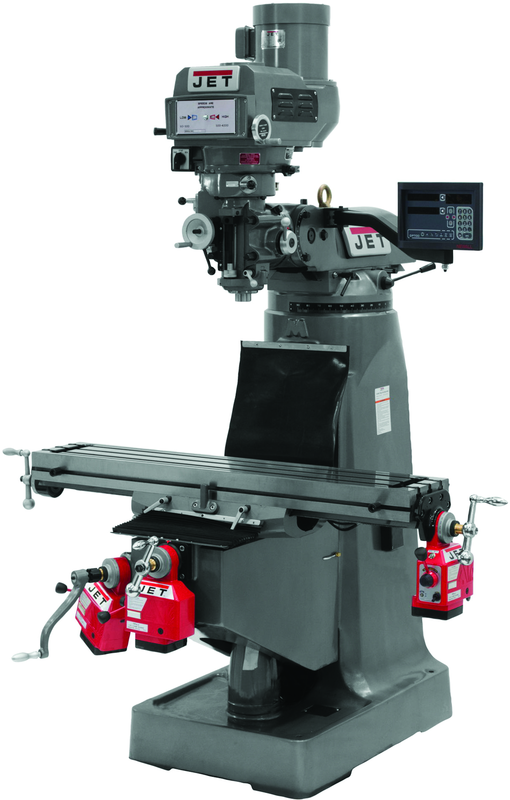 JTM-1 Mill With X and Y-Axis Powerfeeds - Industrial Tool & Supply