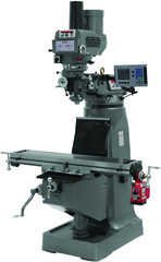 JTM-4VS Mill With ACU-RITE 200S DRO With X-Axis Powerfeed and Power Draw Bar - Industrial Tool & Supply