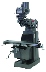 JTM-1050 Mill With 3-Axis ACU-RITE 200S DRO (Quill) and X-Axis Powerfeed - Industrial Tool & Supply