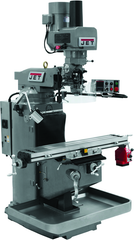 JTM-949EVS Mill With X-Axis Powerfeed and Air Powered Draw Bar - Industrial Tool & Supply