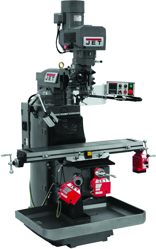 JTM-949EVS Mill With X, Y and Z-Axis Powerfeeds - Industrial Tool & Supply