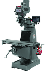 JTM-4VS-1 Mill With Newall DP700 DRO With X-Axis Powerfeed - Industrial Tool & Supply