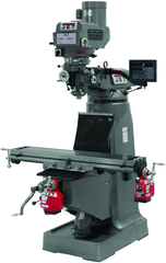 JTM-2 Mill With 3-Axis Newall DP700 DRO (Quill) With X and Y-Axis Powerfeeds - Industrial Tool & Supply