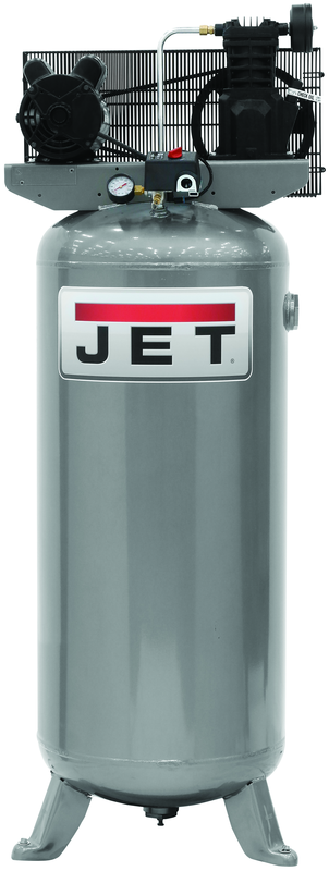 JCP-601 - 60 Gal.- Single Stage - Vertical Air Compressor - 3.2HP, 230V, 1PH - Industrial Tool & Supply
