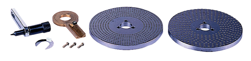 Dividing Plates - For 8; 10; 12" Rotary Table - Industrial Tool & Supply