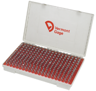 125 Pc. - .501 to .625 - Plus (Go) Fit - Gage Pin Set - Industrial Tool & Supply