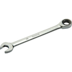 ‎Proto Full Polish Combination Non-Reversible Ratcheting Wrench 9/16″ - 12 Point - Industrial Tool & Supply