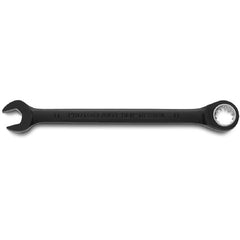 Proto Black Chrome Combination Non-Reversible Ratcheting Wrench 11 mm - Spline - Industrial Tool & Supply