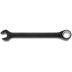 Proto Black Chrome Combination Non-Reversible Ratcheting Wrench 13 mm - Spline - Industrial Tool & Supply