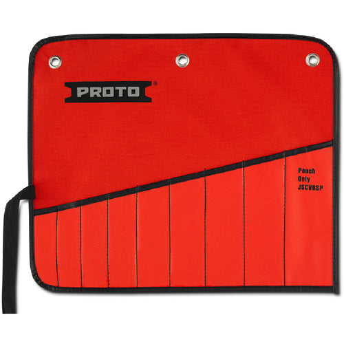 Proto Red Canvas Tool Pouch 7 Pockets - Industrial Tool & Supply