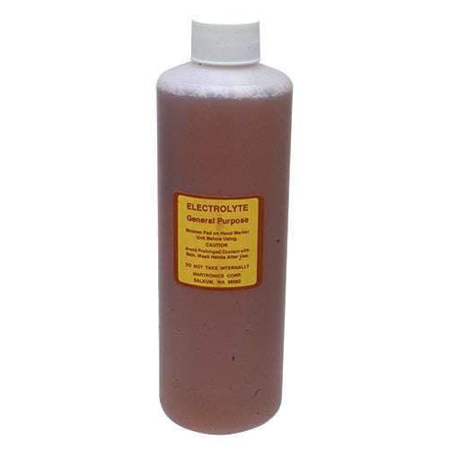 Electrolyte Solution - 16 oz - General Purpose - Industrial Tool & Supply