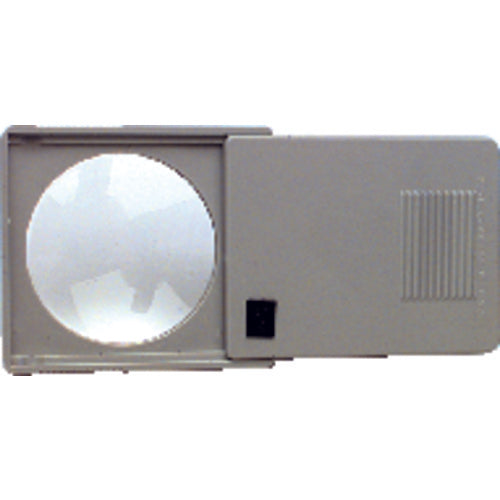 Model P-704–4X Magnification - Medium Gray Pocket Magnifier - Industrial Tool & Supply