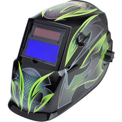 ‎Auto-Darkening Welding Helmet with Variable Shade Lens No. 9-13 (1.73 × 3.82″ Viewing Area), Galaxis Design - Industrial Tool & Supply
