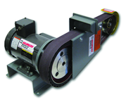 Belt Grinder - #BG248; 2 x 48'' Belt; 1/2HP; 110V, 1PH Motor - Industrial Tool & Supply