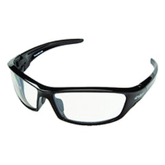 Anti-Reflective Clear Lens - Flexible Nylon Black Frame - Industrial Tool & Supply
