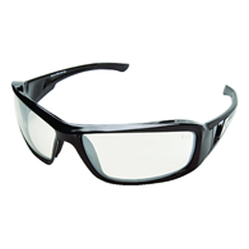 Anti-Reflective Clear Lens - Flexible Nylon Black Frame - Industrial Tool & Supply