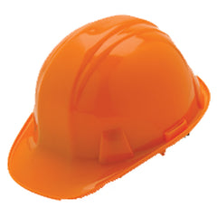 Cap Style Hard Hat - Size - Orange - Industrial Tool & Supply