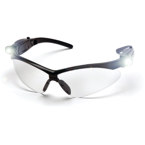 PMXTREME BLACK FRAME CLEAR LENS LED - Industrial Tool & Supply