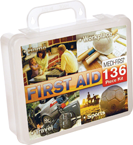 136 Pc. Multi-Purpose First Aid Kit - Industrial Tool & Supply