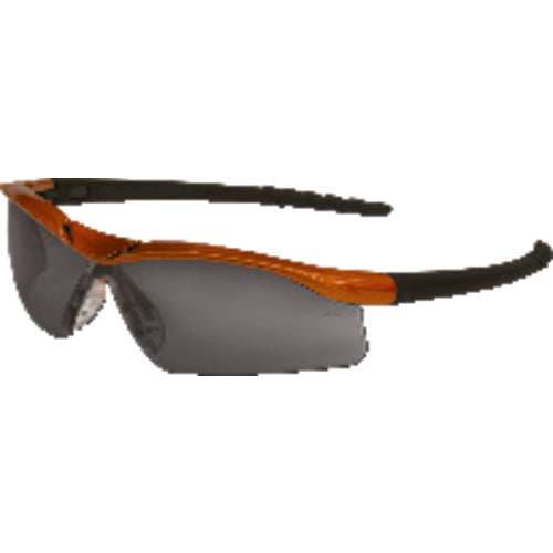 Safety Glasses - DL1 Nuclear Orange - Gray Anti-Fog - Industrial Tool & Supply