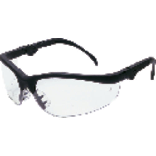 2.0 Magnification Safety Glasses- Clear Lens - Black Frame KD3 Style - Industrial Tool & Supply