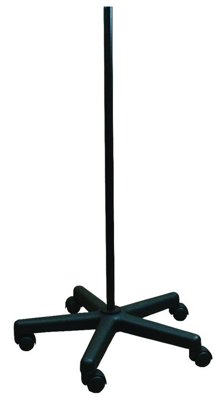 40.5" Weighted Floor Stand - 5 Caster Wheels - Industrial Tool & Supply