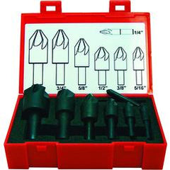 5 PC SET 100D 6FL CARB CSINK - Industrial Tool & Supply