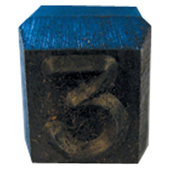 Individual Reversed Steel Stamp - 5/32″ Type Size (Letter A) - Industrial Tool & Supply