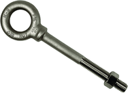 316 Stainless Steel Plain Pattern Nut Eye Bolt - 1/4-20 Thread; 1/2" Eye Dia. - Industrial Tool & Supply