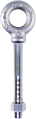 Plain Pattern Nut Eye Bolt - 1-8 Thread; 2" Eye Dia. - Industrial Tool & Supply